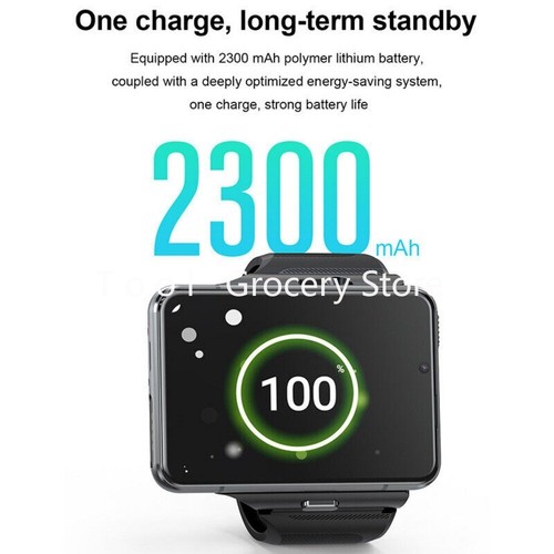 2.88" Larger Screen S999 4G Smart Watch Android 9.0 Heart Rate Monitor 4GB+64GB - Picture 9 of 17