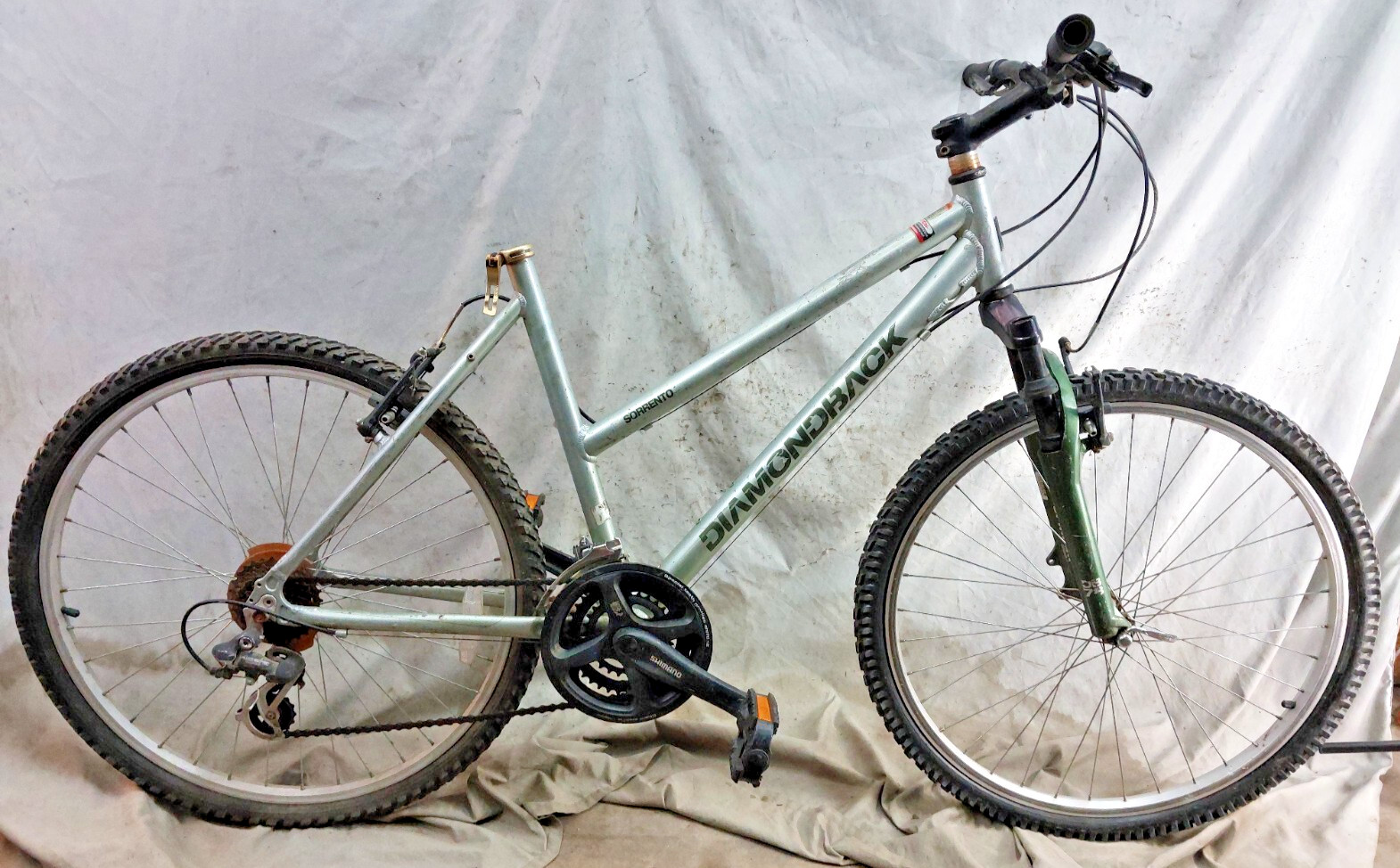 2015 Diamondback Sorrento MTB Bike Large 19" Hardtail Shimano Triple USA Shipper
