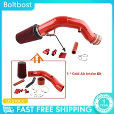 Red Cold Air Intake Kit Fits 2003-2007 Ford F250/F350 6.0L Powerstroke