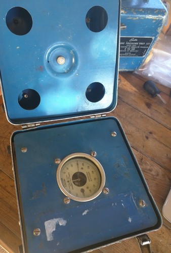 Wallace & Tiernan Absolute Pressure Gauge 0-120" Mercury FA160 Burton Test 2063 - Picture 7 of 12