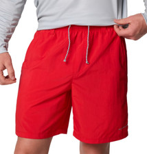 Columbia Men's 6" Back Cast III UPF 50 Water Short Elastic waist Quick Dry M