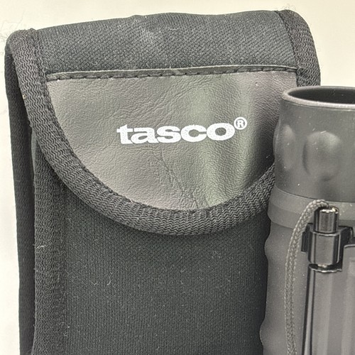 TASCO 8 X 21 #165RB COATED 383 FT / 1000 YDS COMPACT BINOCULARS & CARRYING CASE - Picture 3 of 15