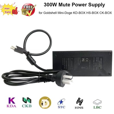 300W Mute Power Supply for Goldshell Miner Mini-Doge KD-BOX HS-BOX LB-BOX CK-BOX