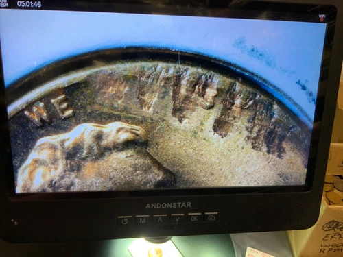 1956- D/D PENNY RPM FS-501 VARIETY  - MS-RED - #J363