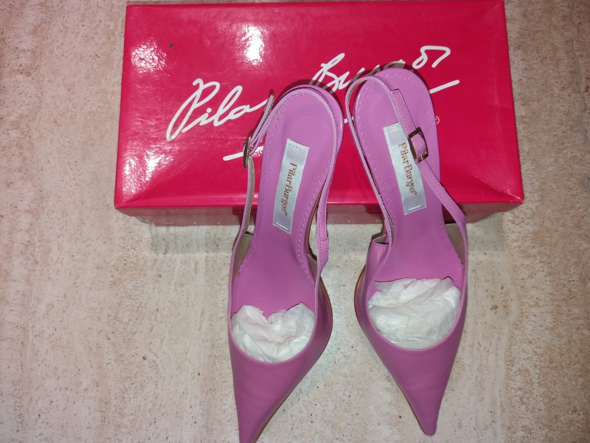 ZAPATO DE VESTIR PILAR BURGOS destapado, Horma 39 Tacón 10 cm