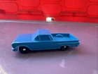 Vintage Tomte-Laerdal Norway Chevy El Camino Blue 14/41 Corgi Cast RARE Blue HTF