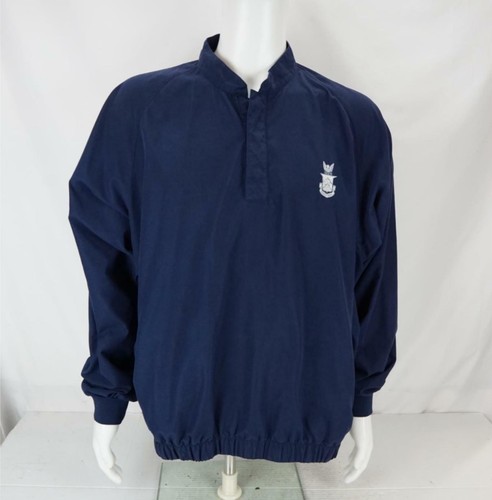 Foot Joy Carpe Diem Golf Pullover Jacket Navy Blue Men's Large - Picture 1 of 7