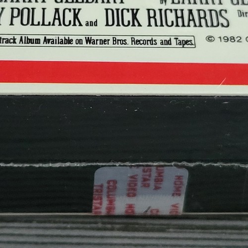 "Tootsie" VHS Sealed 1985 1st Print RARE Columbia Tristar Watermarks Red Border - Picture 7 of 11