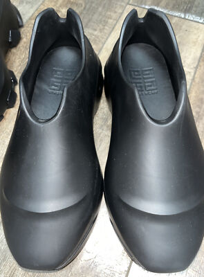 Givenchy Men's Black Monumental Mallow Slip-On Sneaker Shoes