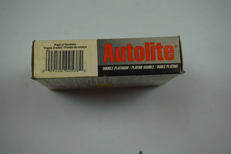 Bujía Autolite Doble Platino APP646 Paquete de 4 NOS Foto 2 de 4