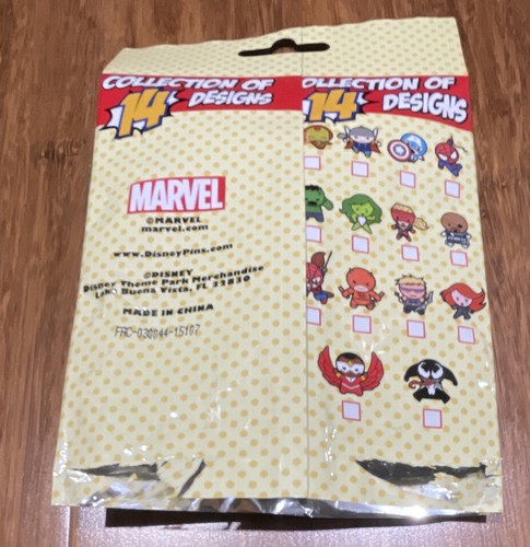 Marvel Kawaii Art Collection Pins Bundle. Disney Pins. Hulk. Venom. Capt America - Picture 4 of 4