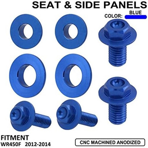 Motorcycle New Side Panels Screw Durable For WR450F 2012-2014 Strong - Picture 5 of 5