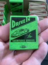 Vintage Early Auto Oil Gas Esso Service Station 27 FULL Match Books Buffalo NY