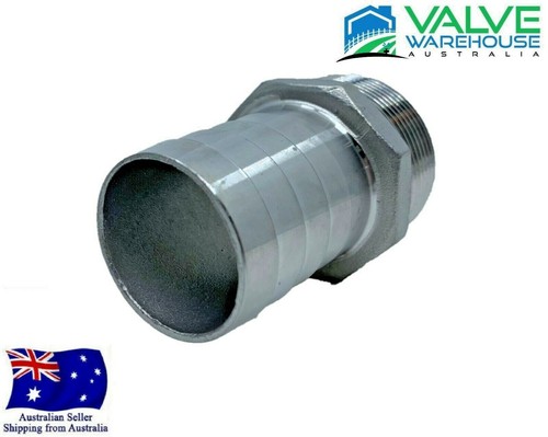 STAINLESS STEEL THREADED & BARBED FITTINGS - BSP - FLAT RATE SHIPPING - Picture 14 of 36