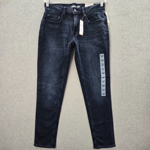 Old Navy Men Jeans 30x32 Blue Denim Relaxed Slim Taper Built Tough Flex NWT