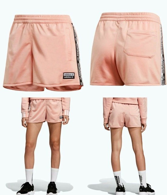 adidas originals tape poly shorts