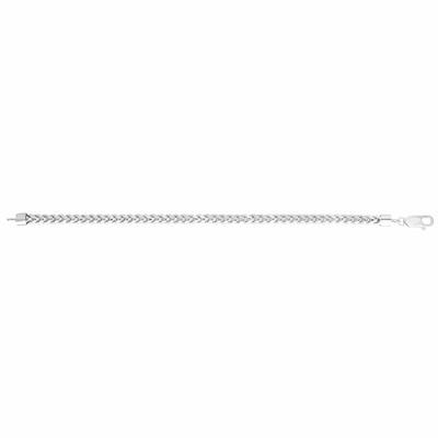 Chains .925 Sterling Silver 1.45MM Round Franco Link Necklace Chains .925 Sterling Silver 1.45MM Round Franco Link Necklace
