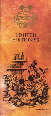 Disney - ディズニー.タペストリー.ジ.オールデン.ディズ.1933 Mickey Mouse Workshop Limited Edition Ye Olden Days 1933