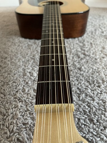 Fender Santa Maria California Series Natural 1988-1992 12-String Acoustic Guitar - 第 7/12 張圖片