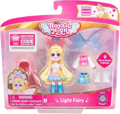 ROBLOX Royale High Light Fairy Figure Doll Series 1