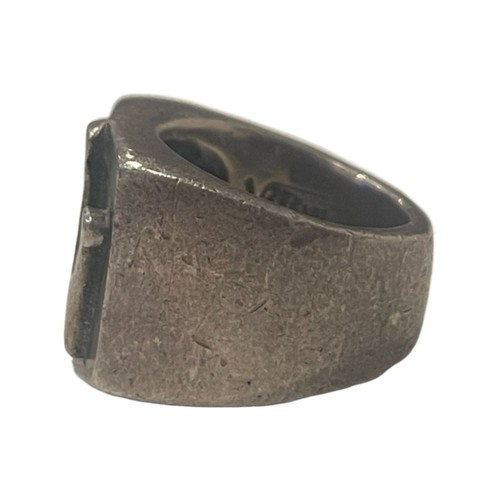 Versani Sterling Silver Chunky Crown Ring Size 6.5 - Picture 4 of 7