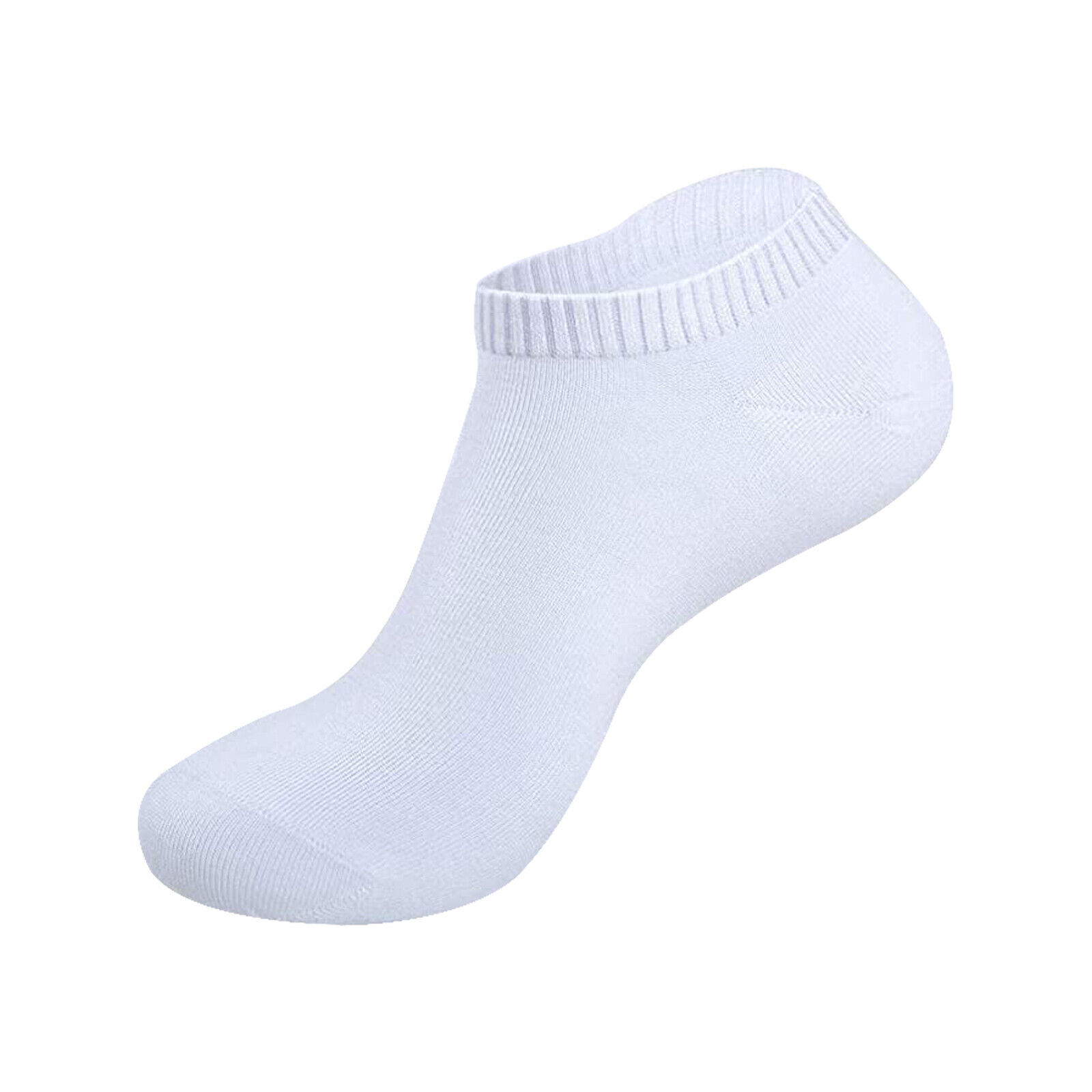 Mens Womens Low Cut Trainer Liner Ankle Socks Soft Cotton Invisible