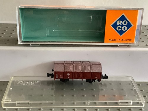 ✅ Roco 25056 N/1:160 Klappdeckelwagen K25 DB (FD105-4S5/4) | Condition: Gebraucht