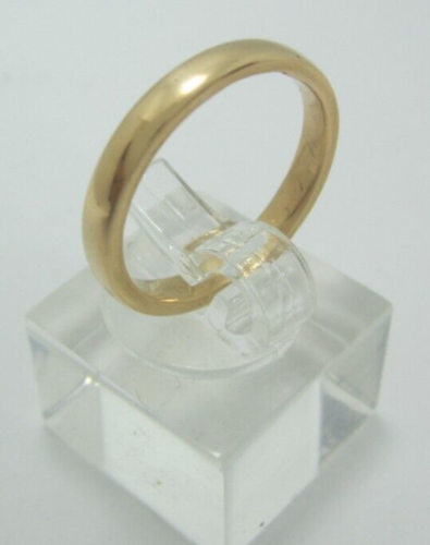 STUNNING 18K YELLOW GOLD WEDDING BAND/RING (SIZE 6.75) 4.0G - Picture 3 of 8