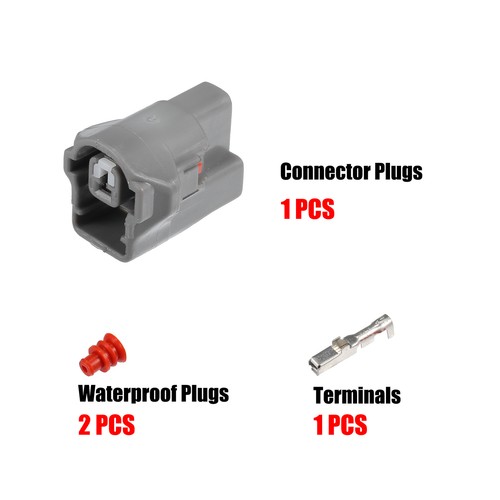 Pack (1) 1 Pin Knock Sensor Connector Adapter Plug Clip Kit Replaces for Toyota - Picture 5 of 6