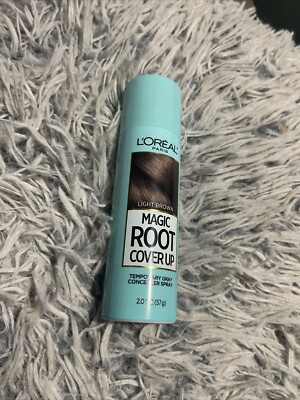 L'Oreal Magic Root Cover Up Spray 2oz Light Brown - Temporary Gray Concealer