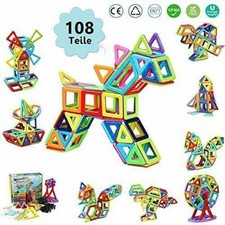 Innoo Tech Magnetische Bausteine, 108tlg Mini...