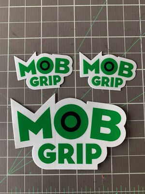 3 Mob Grip Tape Skateboard Sticker mini