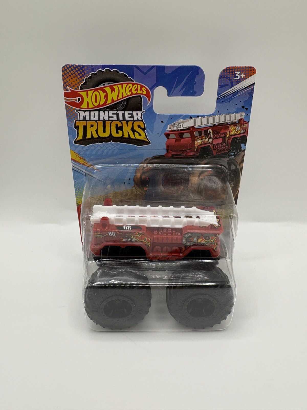 2022 Hot Wheels Mini Monster Trucks 5 Alarm Fire Truck 1/72 Scale New