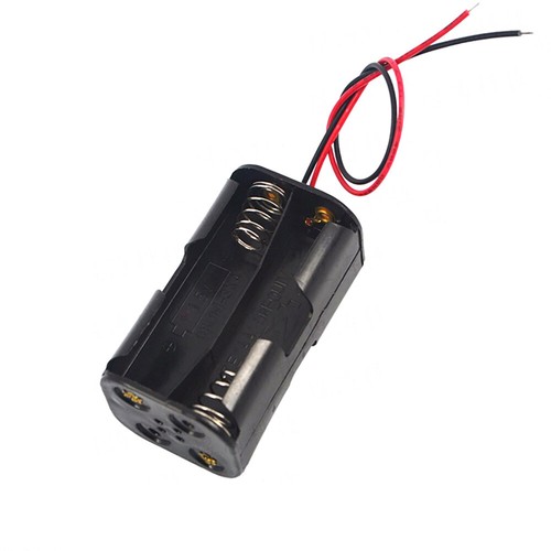 2 3 4 6 8 10x AA Battery Holde Case Box OPen With Wire Battery Back To Back Long - Picture 12 of 16
