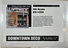 Downtown Deco - Sisters of Mercy Thrift Shop   HO Scale Kit #DD-1052