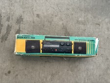 Vintage 1996 Suntone Boombox System With Detachable Speakers Model RR3000