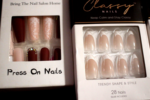 4-PACK PLUS BONUS CLASSY NAILS KISS 89125 CS04 TRENDY NAILS MEDIUM - Picture 2 of 8