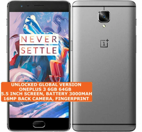 Cellulari e smartphone OnePlus OnePlus 3