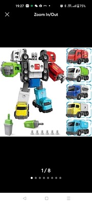 Kids Toys for 3+ Year Old Boys- in Take Apart Robot Toys for