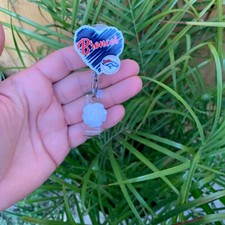Denver Broncos Badge Holder/Reel ID Card Holder