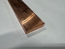 1/2" x 2" Copper 110 Flat Bar x 8 Inches Long