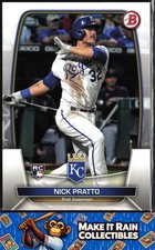 Nick Pratto 2023 Bowman #8 Kansas City Royals Rookie RC