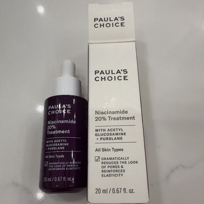 Paula's Choice Clinical Niacinamide 20% Treatment 0.67 oz New In Box