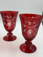 Crystal Etched Goblets for sale | eBay