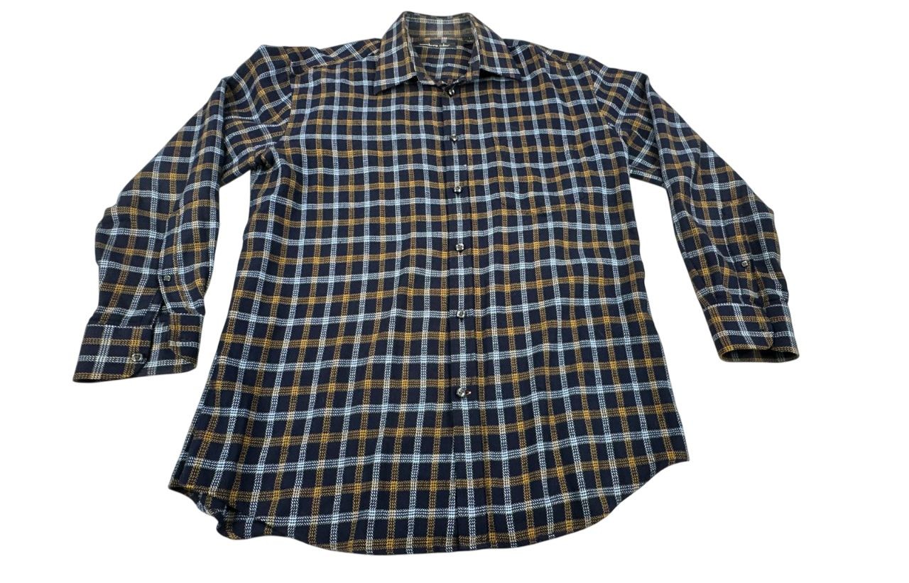 Northern Isles Multicolor Long Sleeve Flannel Button Up Shirt. Men's - Size L