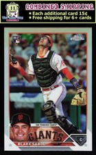 2023 Topps Chrome Update Refractor #USC151 Blake Sabol - San Francisco Giants RC