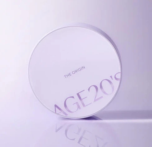 AGE 20's The Origin Essence Pact Lavender Pack (Main+Refill) from Korea - Picture 2 of 3