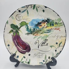 Dash Of That Julie Paton Villa Eggplant Salad Desert Plate Interamerican Product