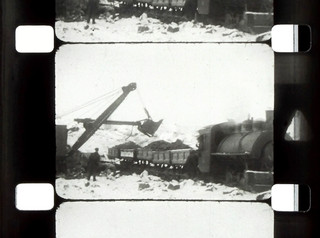 16mm Home Movie 1926 Osgood Company Steam Shovels Promo Film Hazleton PA