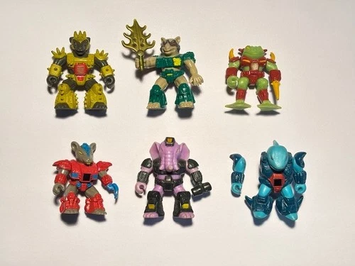 Vintage Hasbro Takara Battle Beasts - Lot Of 6 Action Figures